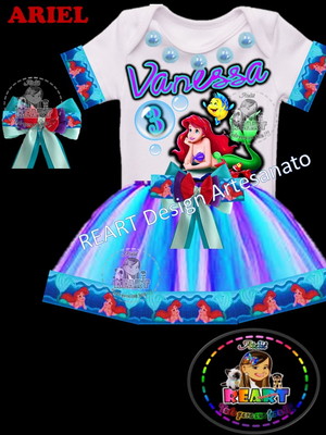 Fantasia pequena sereia ariel
