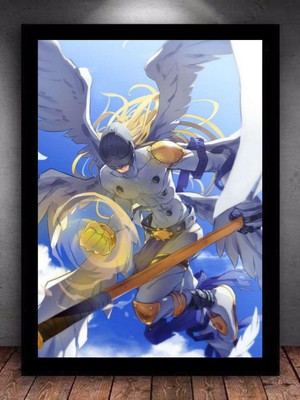 Quadro digimon angemon arte