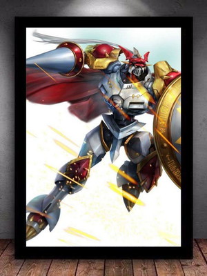 Quadro digimon gallantmon arte