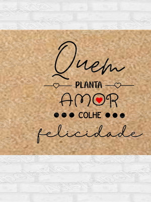 Rótulos suculenta quem planta amor colhe felicidade
