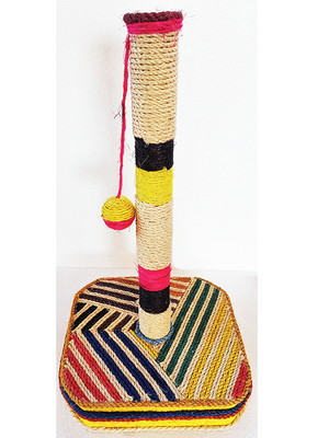 Arranhador torre para gatos poste pet de gato