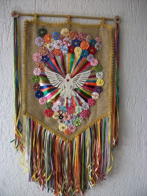 Estandarte divino espírito santo