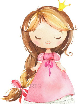 Display princesa boneca rosa mdf 70cm