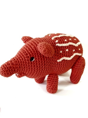 Anta coleção amigurumis da amazônia crochê pelúcia