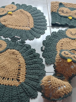 Conjunto banheiro coruja