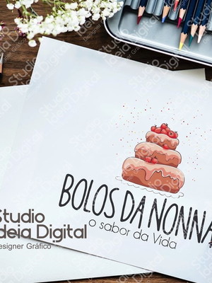 Logomarca bolos