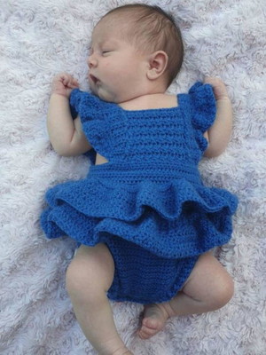 Body de crochê bebê