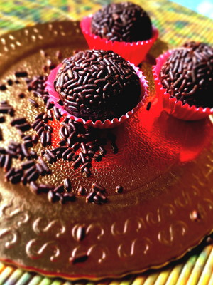 Cento brigadeiro gourmet