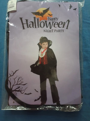 Capa de vampiro tecido vermelha