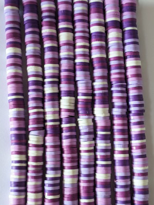 Fio de fimo 06 mm 38 cm, colorido 06 - cores do verão.