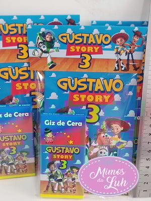 Revistinha de colorir 14x10 - toy story