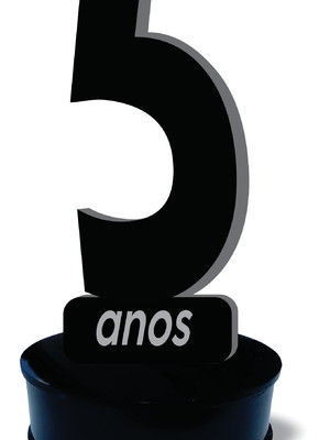 Troféu homenagem 5 anos