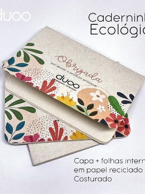 Caderneta para brinde - lembrancinhas