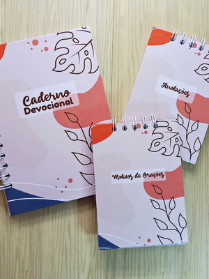Combo 3 itens capa dura coleção eva