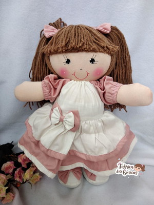 Boneca de pano 40 cm