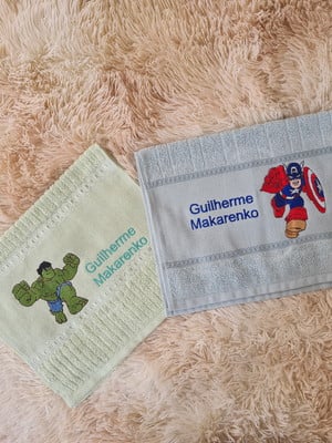 Toalhinhas personalizadas