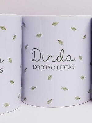 Caneca personalizada batizado