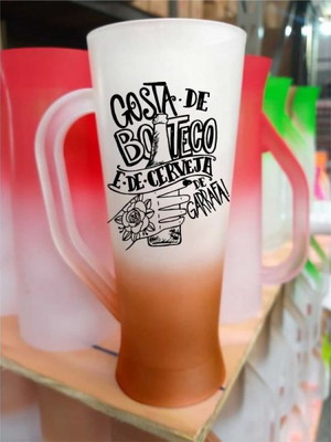 Caneca long drink degradê personalizado