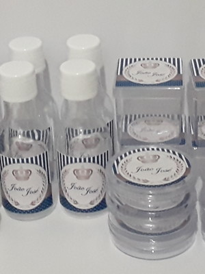 Kit chá de bebê-menina\ menino - personalizado c/ 50 peças