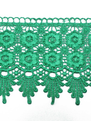 Renda guipir bico -10cm larg - (c))