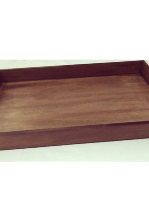 Bandeja tons madeira 50x30