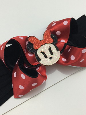 Faixa de cabelo minnie