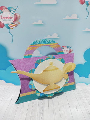 Almofada com alça 3d - jasmine