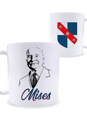 Caneca mises austrians conservador direita