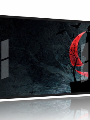 Quadro decorativo naruto - uchiha itachi -130x60 moldura p
