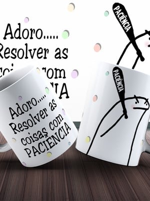 Caneca personalizada meme flork adoro