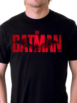 Camiseta the batman, robert pattinson, logo