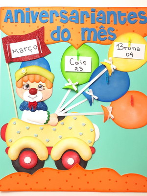 Kit painéis - sala de aula tema circo