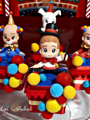 Caixinhas luxo circo