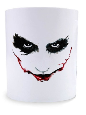 Caneca sorriso palhaço geek nerd hq coringa joker