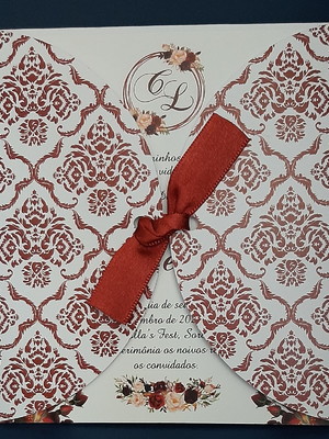 Convite casamento marsala 3
