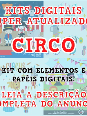 Kits digitais - circo
