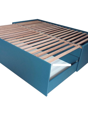 Cama de solteiro que vira cama de casal - frete grátis sudes