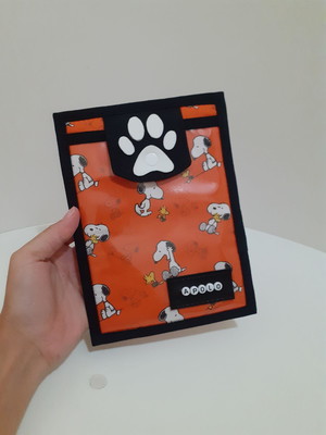 Porta caderneta de vacinas pet personalizado