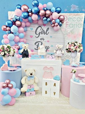 Decoração chá de revelação ??