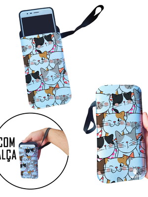 Case para celular gatos gatinhos cats fofos