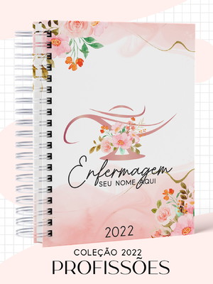 Agenda feminina enfermagem 2022 - arquivo digital