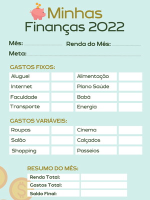 Organização financeira - arquivo digital