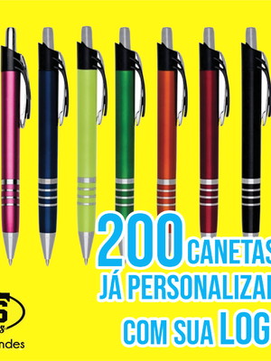 Canetas personalizadas - empresas, festas, eventos e brindes