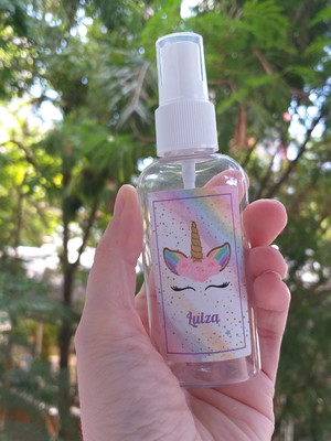 Frasco personalizado com tampa spray - 60ml