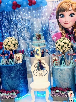 Decoração frozen