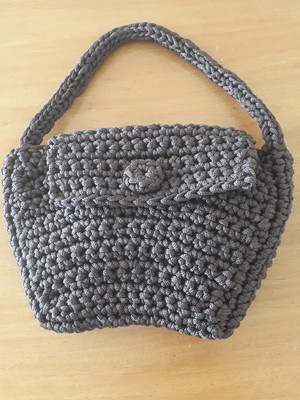 Bolsa crochê