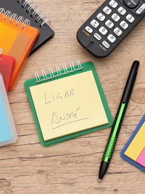 100 blocos de anotações personalizados com sua logomarca