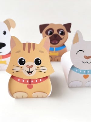 Caixinha pets gatinho cachorrinho pet shop
