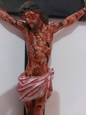 Crucifixo realista resina 60cm direto da fábrica!