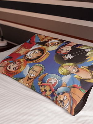 Lençol casal one piece presente adolescente geek nerd